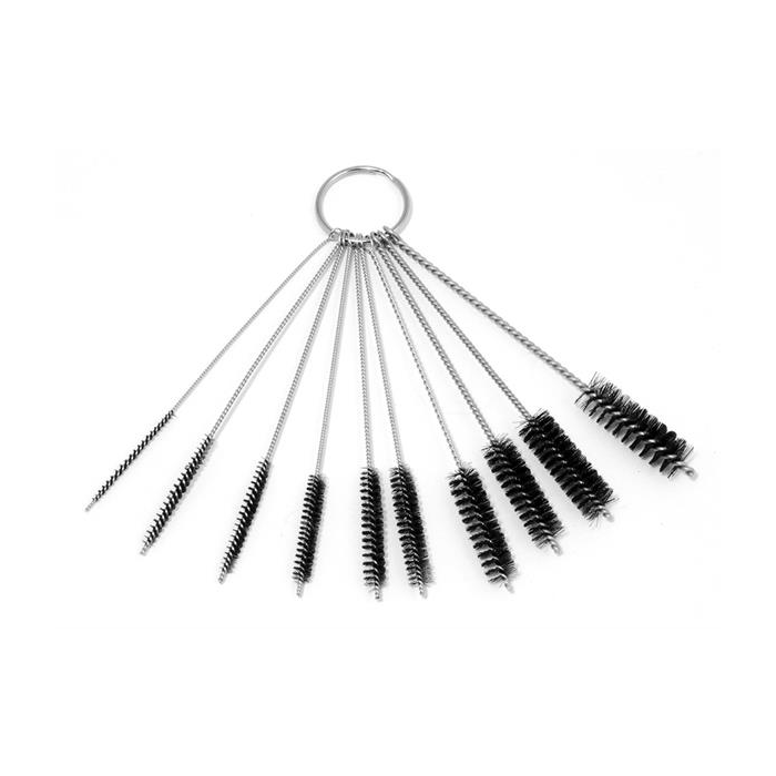 Drahtbürste - L 100mm, 10er Set am Ring