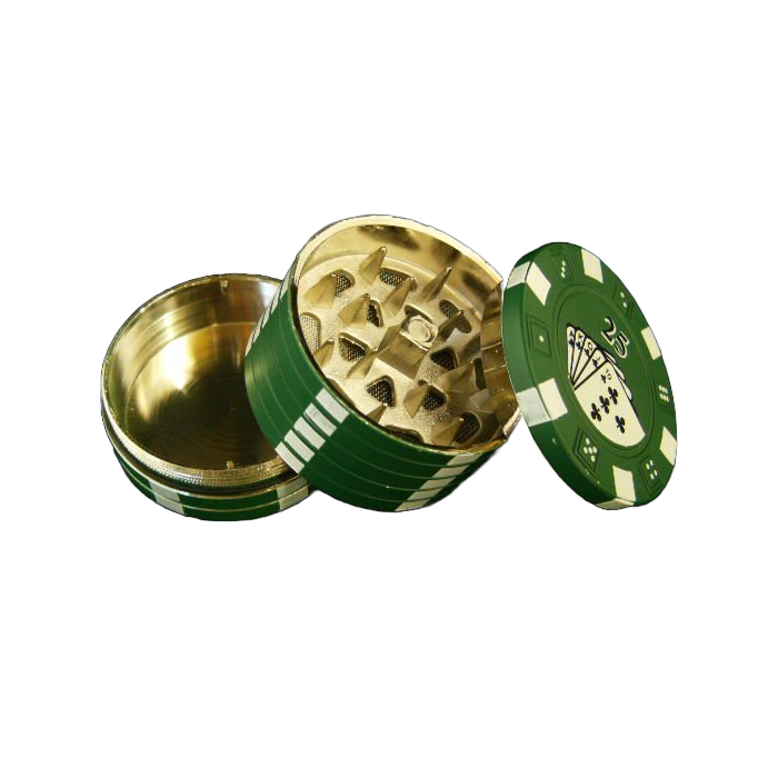 Pokerchip Mühle - Grün