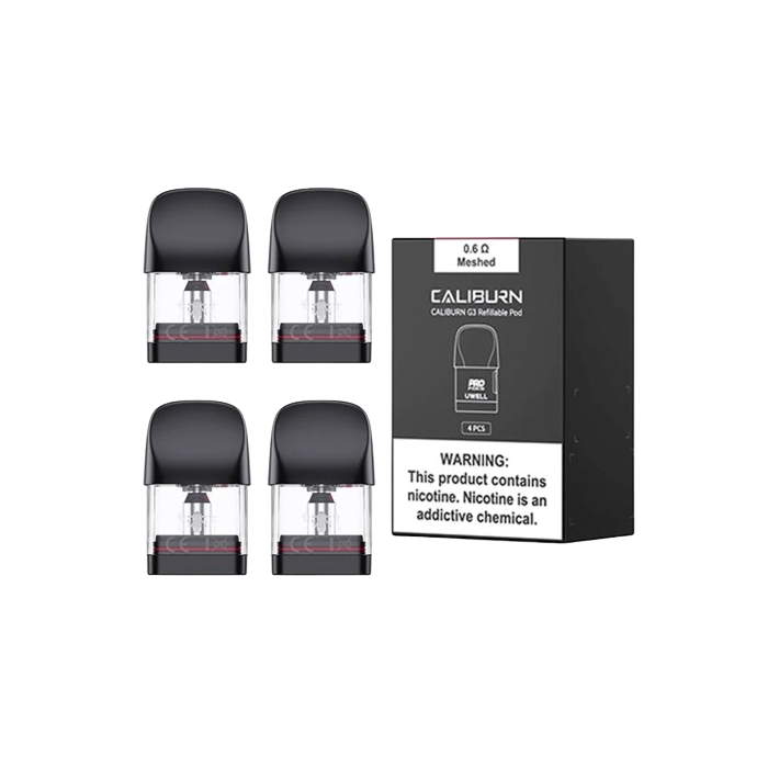 Caliburn G3/GK3 Ersatz Pods Cartridge 2ml, 4Stk