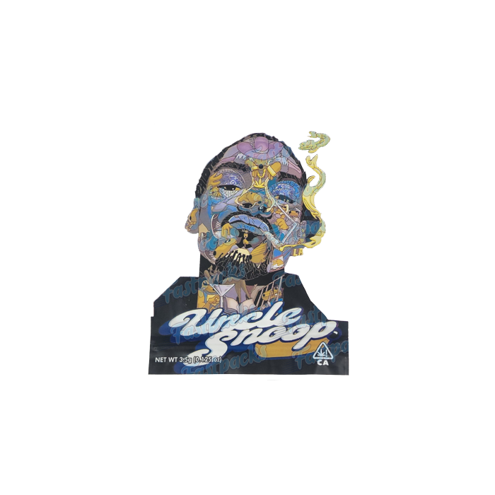 Mylar Grip UNCLE SNOOP - 130×155mm, 100 Stk.