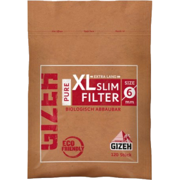 XL Slim Filter extra lang 6mm