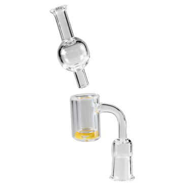 Glasbanger Set klarer Schliff mit Carb Cap 14er