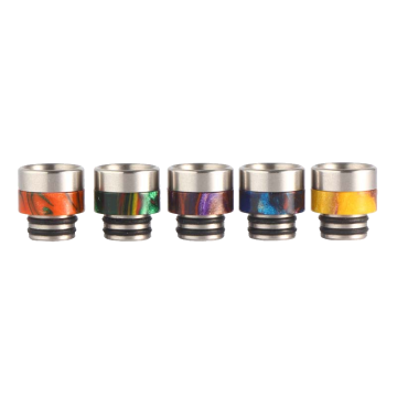 SS + Epoxy Resin Drip Tip Double O-ring