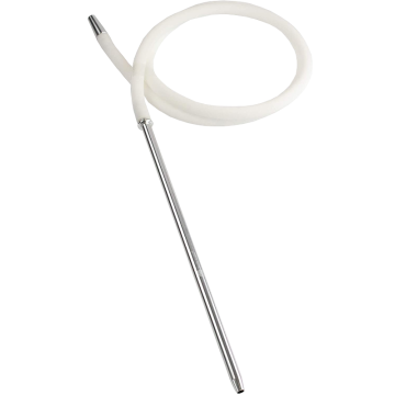 Silikonschlauchset Weiss Softgrip