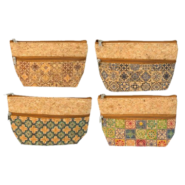 Etui / Tabaktasche aus Kork Mandala