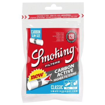 Filters Classic Slim Watte & Aktivkohle 6 mm