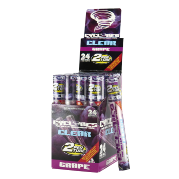 Clear - Grape, King Size