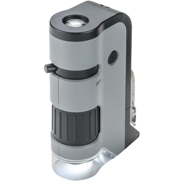MicroFlip High Power Pocket Microscope, 100-250x