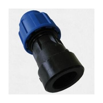 PE-Kupplung 16 auf 3/4 Zoll IG verschraubt