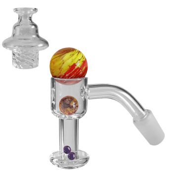 Black Leaf - Oil - Terp Slurper Banger Set mit Carb Cap