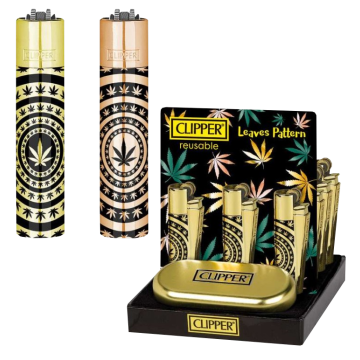 Feuerzeug Leaves Pattern