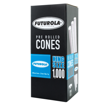Standard Paper Tubes Pre-Rolled King Size Cones, 1000 Stück