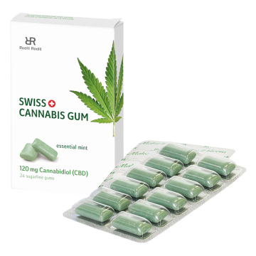 Swiss Cannabis Gum, 120 mg CBD