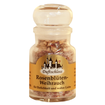 Rosenblüten-Weihrauch Räuchermischung, 60ml