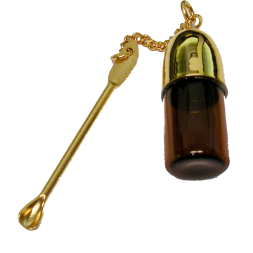 Fläschchen mit Löffel aussen klein, 2cm