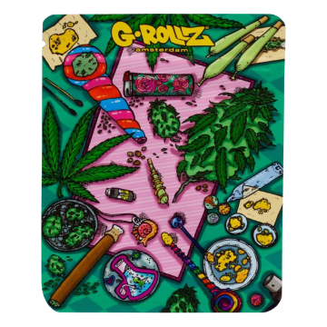 Amsterdam Picnic Geruch und Wasserfester ZIP-Lock Bag, 100x125mm