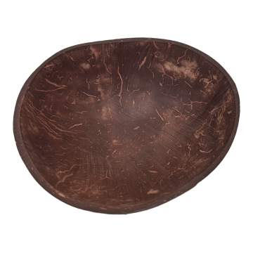 Kokosnuss Schale Geschliffen