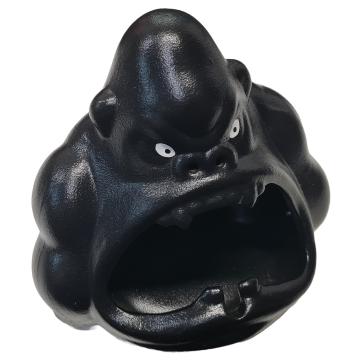 Schwarzer Gorilla Aschenbecher