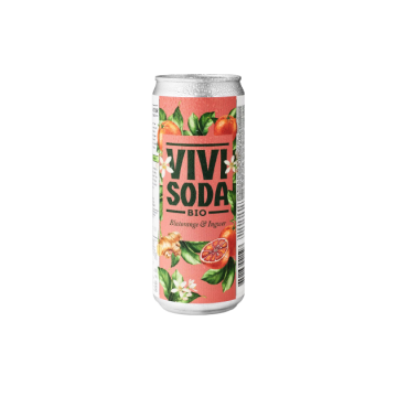 Bio Soda Blutorange und Ingwer