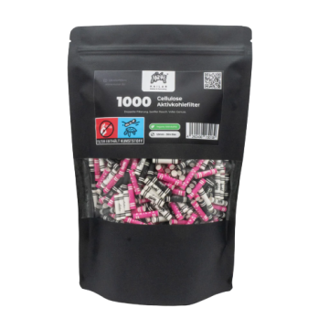 1000 Cellulose Slim Aktivkohlefilter
