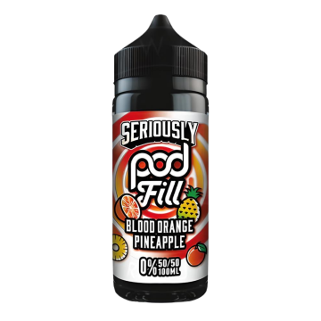 Seriously Pod Fill Blood Orange Pineapple, 100ml, Shortfill