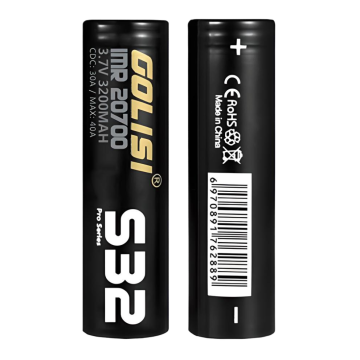 S32 IMR 20700 Akku, 3.7V, 3200mAh, 30A, max 40A