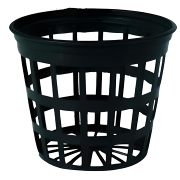 Netztopf, schwarz, Ø8cm, 10Stk