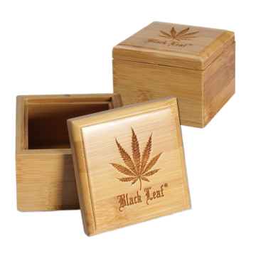 Leaf Aufbewahrungsbox aus Bambus