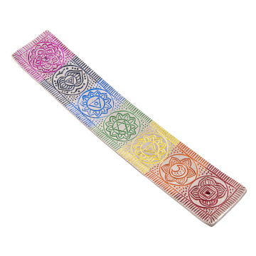 Chakra Stäbchenhalter Weißmetall