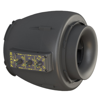 DF16 Abluftlüfter mit 3 Geschwindigkeiten - 150/250/350m3/h