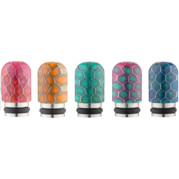 Drip Tip SS+Epoxy Snake Pattern 510