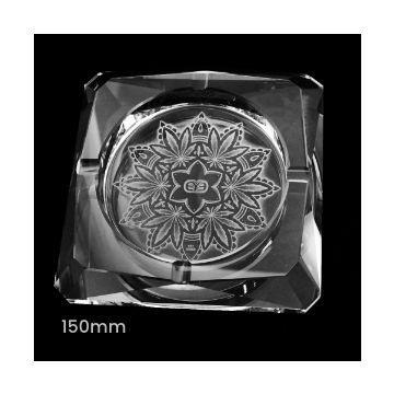 Mandala Hashtray mit Geschenkbox