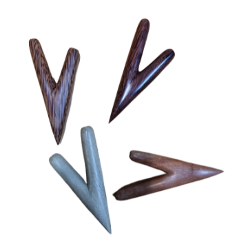 Rapé Applikator Wood schlicht