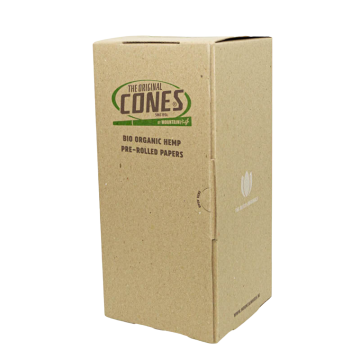 Cones Bio Organic Hemp Slim, 109 mm, 500 Stk