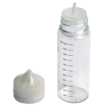 Liquidflasche mit Graduierung, 110 ml