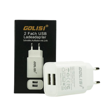2-Port USB Power Adapter