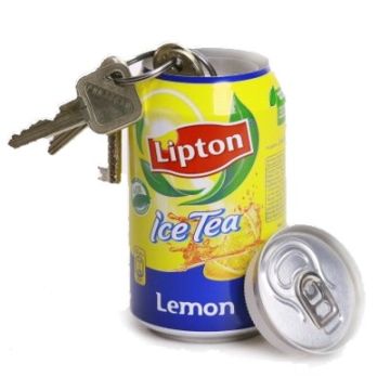 Versteck Dose Ice Tea