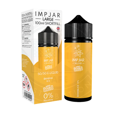 Banana Ice Double Concentrate Shortfill, 100ml