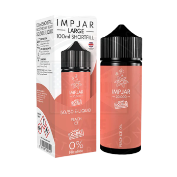 Peach Ice Double Concentrate Shortfill, 100ml