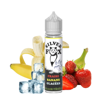 Silver Fox - Fraise Banane Glacées, 50ml