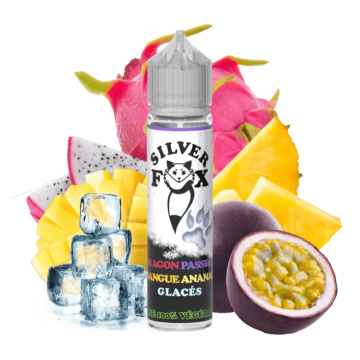 Silver Fox - Dragon Passion Mangue Ananas Glacés , 50ml