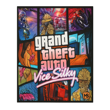 Mylar Grip Bags GRAND THEFT AUTO, 100×125 mm, 100 Stk.