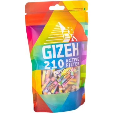 Rainbow Aktivkohle Filter 6mm - 210 Stk.