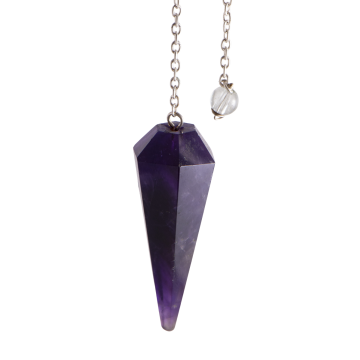 Sechskantpendel – Amethyst, 45mm