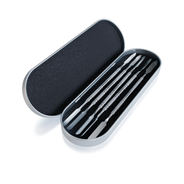 Dabbingtool-Set – 5 identische Dabber im Aluminiumgehäuse