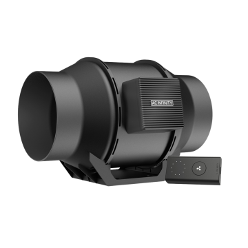 Cloudline PRO A6, leises Inline-Lüftersystem mit Drehzahlregler, 150 mm