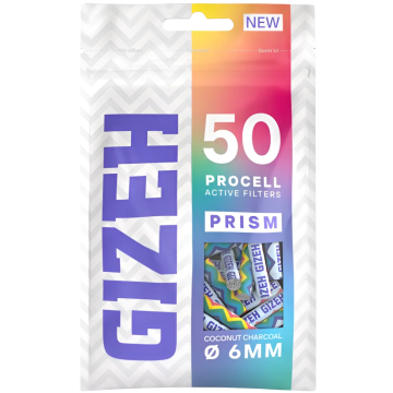 Procell Prism Aktivkohle Filter, 6mm, 50 Stk.