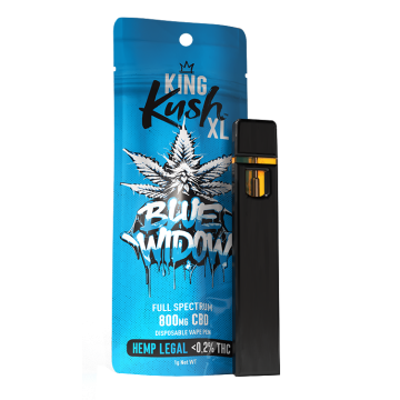 Blue Widow – King Kush XL Vape Pen mit 800 mg CBD