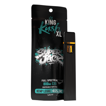 Super Jack – King Kush XL Vape Pen mit 800 mg CBD