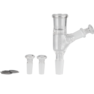 V2 Kickloch Glass Chamber mit Glassieb